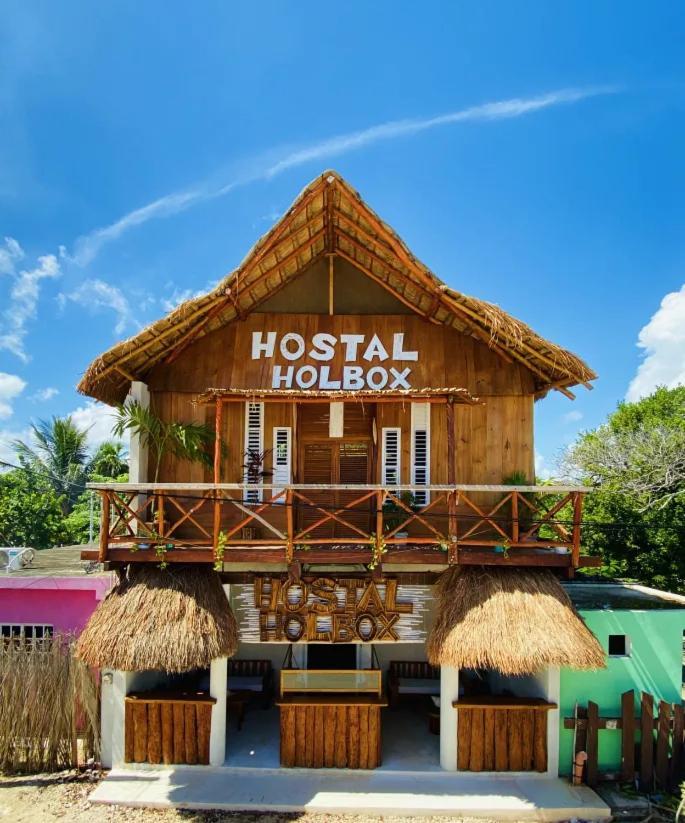 Hostal Holbox Buitenkant foto
