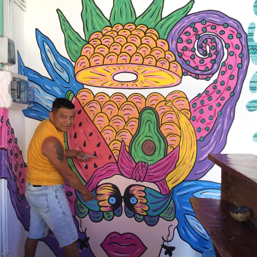 Hostal Holbox Buitenkant foto
